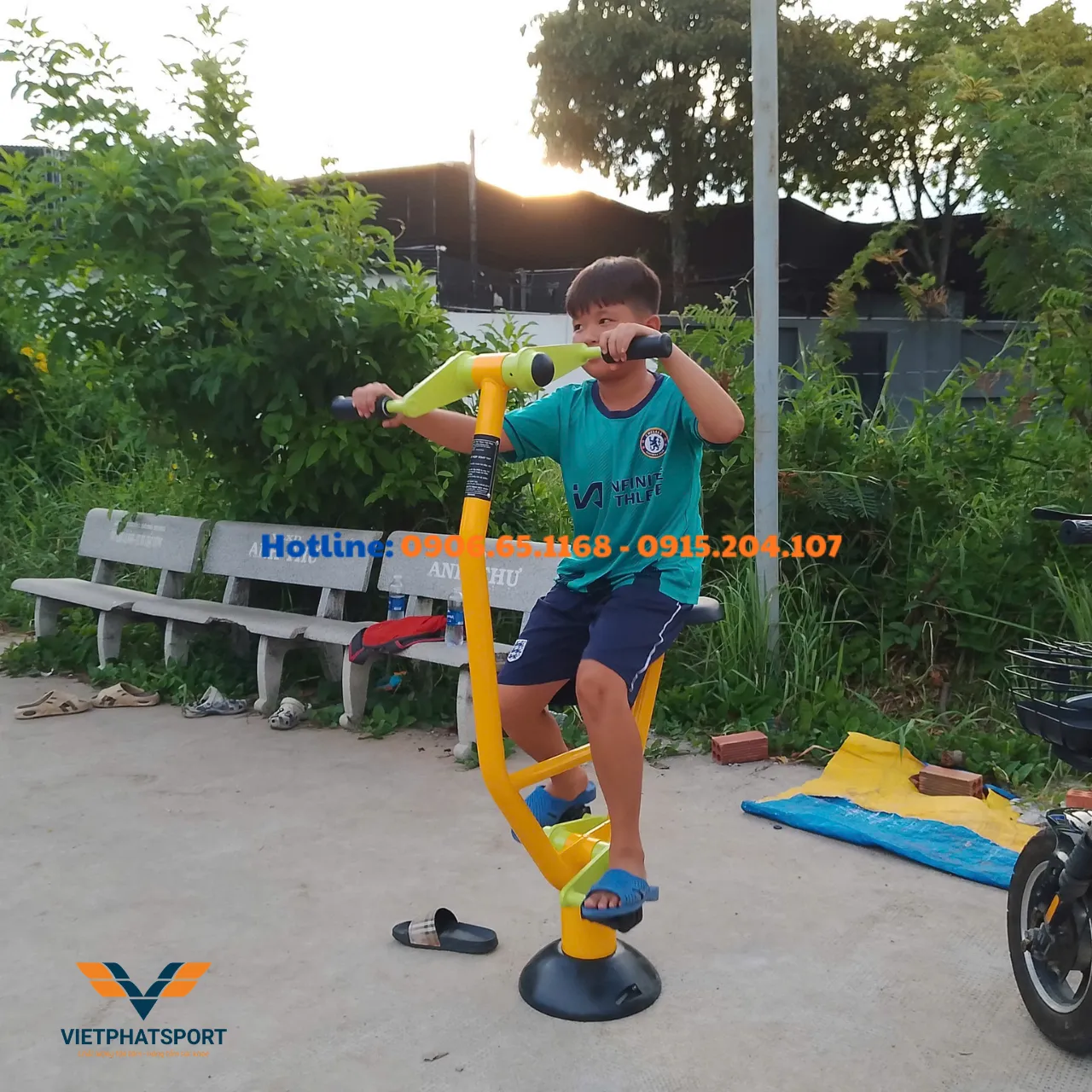 DỤNG CỤ ĐẠP XE KẾT HỢP XOAY TAY GIÁ RẺ