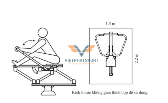 DỤNG CỤ CHÈO THUYỀN TR-4400