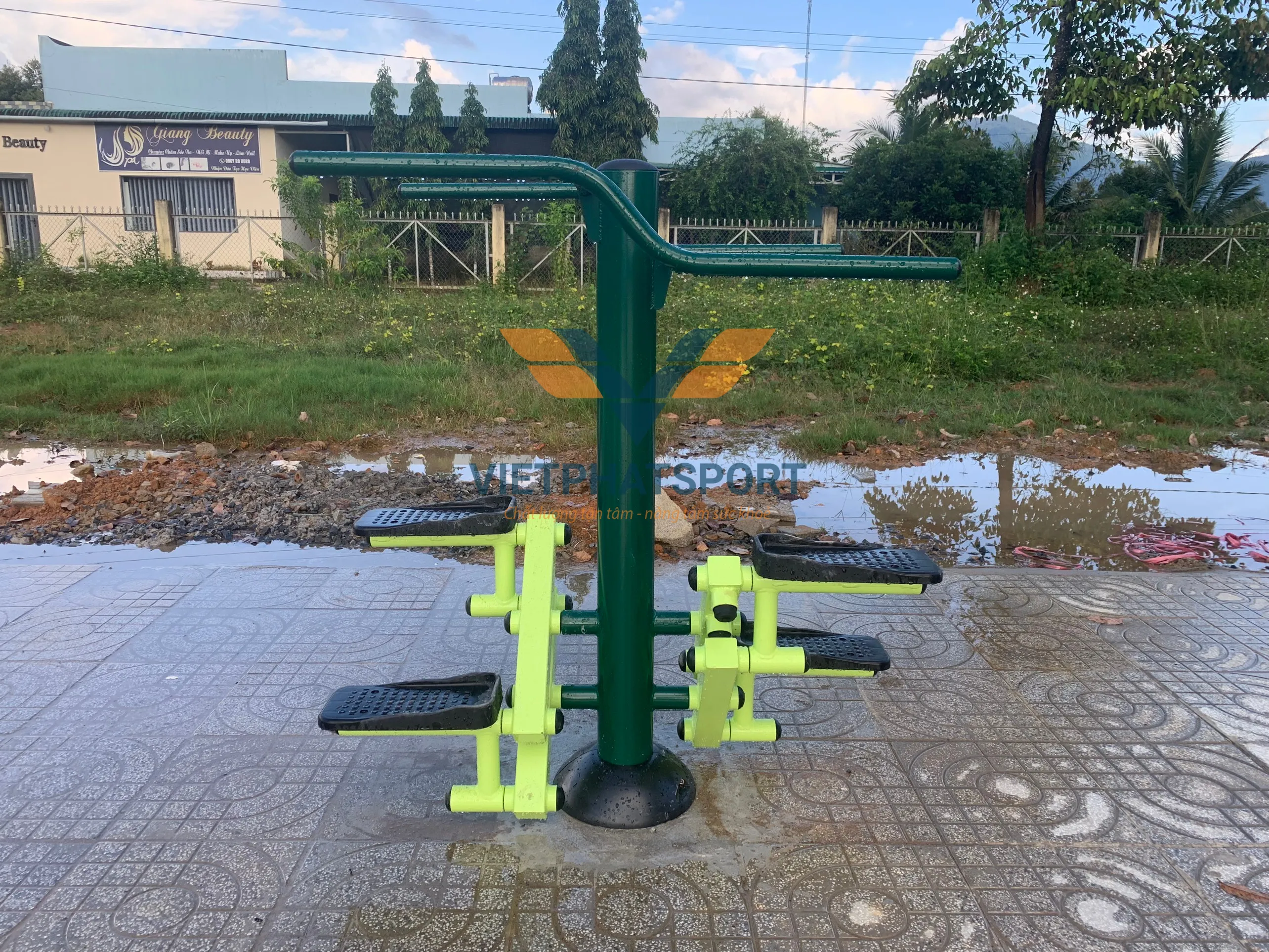 DỤNG CỤ DẬM CHÂN ĐÔI TR-3100