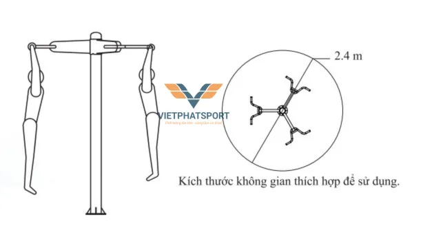 DỤNG CỤ XÀ ĐƠN 3 HƯỚNG TR-1230