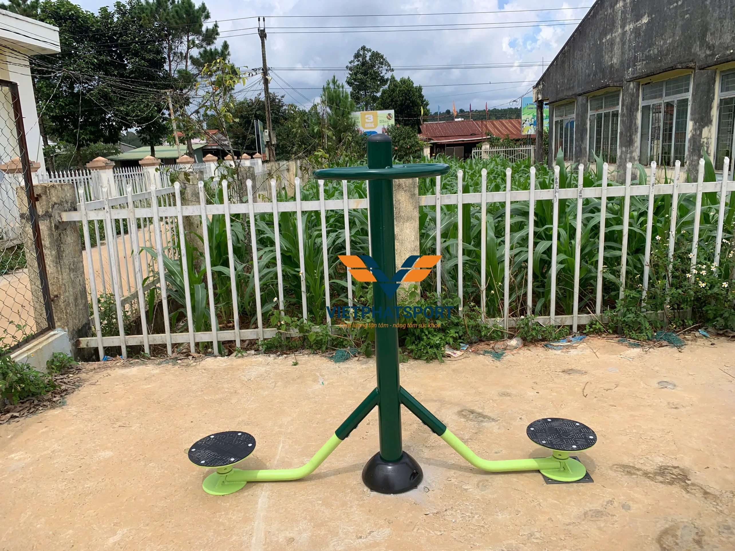 DỤNG CỤ XOAY EO 2 ĐĨA TR-2220