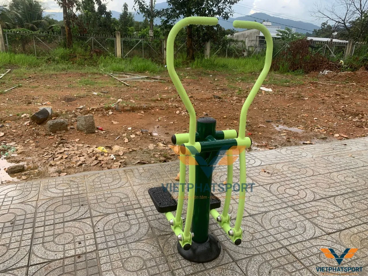 45 Thiết bị thể thao ngoài trời được UBND xã Hà Lâm lắp đặt trên địa bàn xã