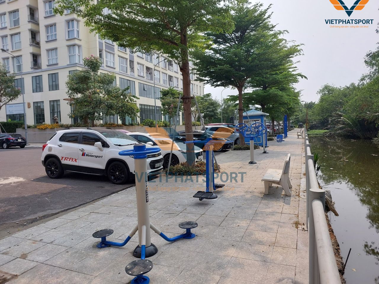 Chung cư Hưng Lộc Phát, TP. HCM - tô điểm không gian sống với các thiết bị thể thao ngoài trời