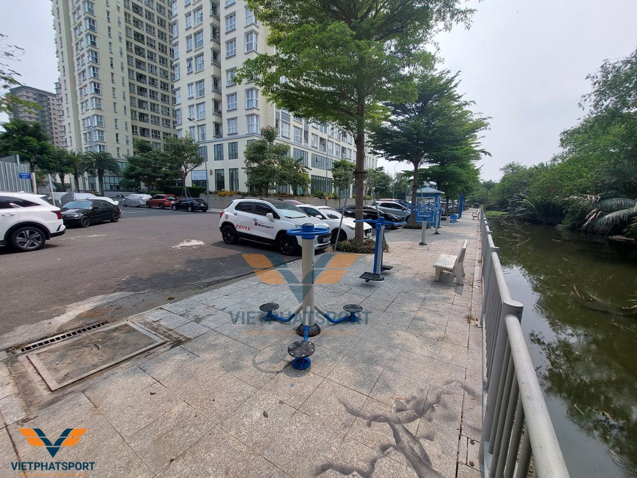 Chung cư Hưng Lộc Phát, TP. HCM - tô điểm không gian sống với các thiết bị thể thao ngoài trời