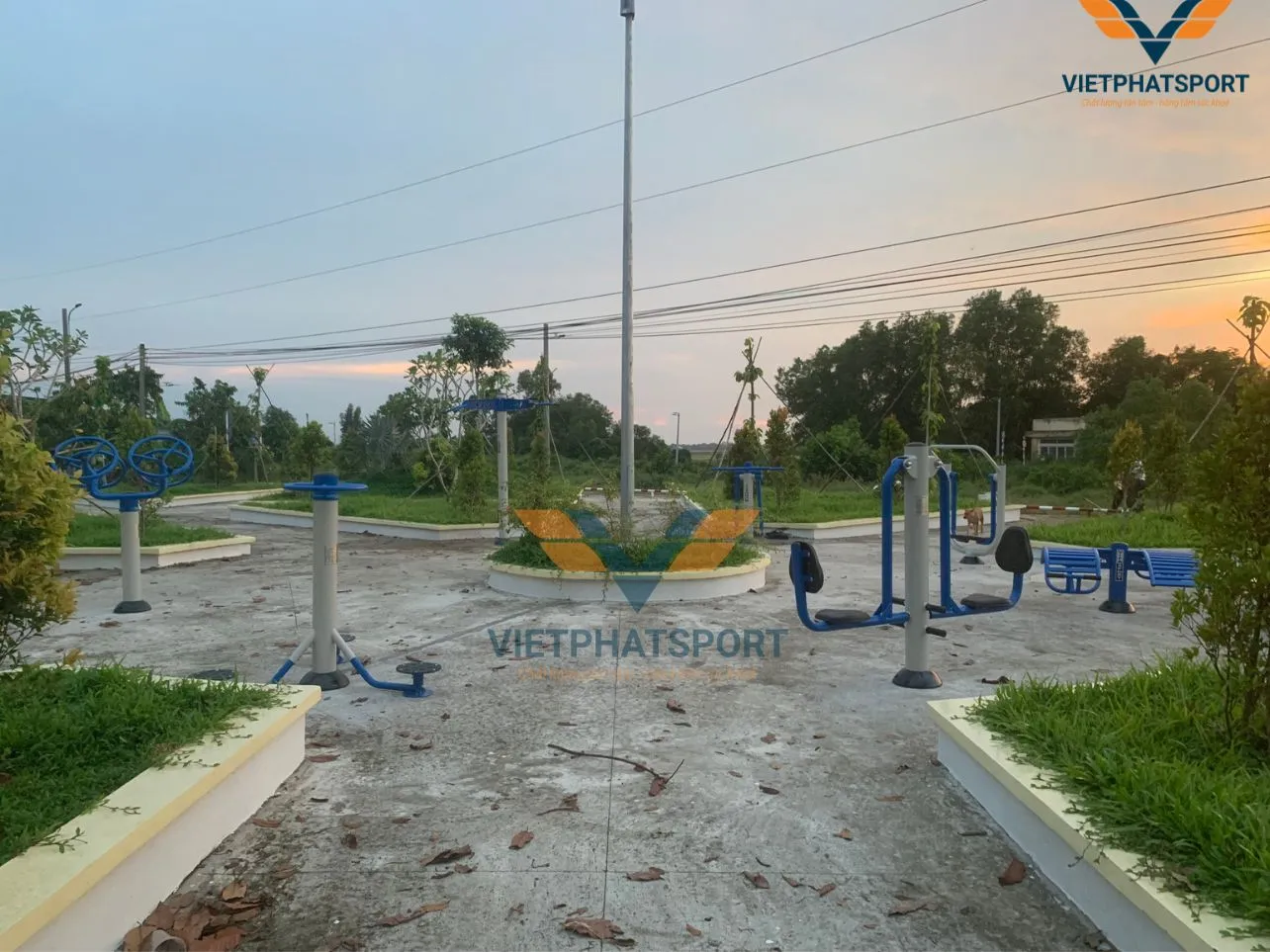 Dự án lắp đặt Thiết bị công viên đã được UBND Xã Thạnh Trị, Long An triển khai nhân dịp 50 năm ngày giải phóng Miền Nam