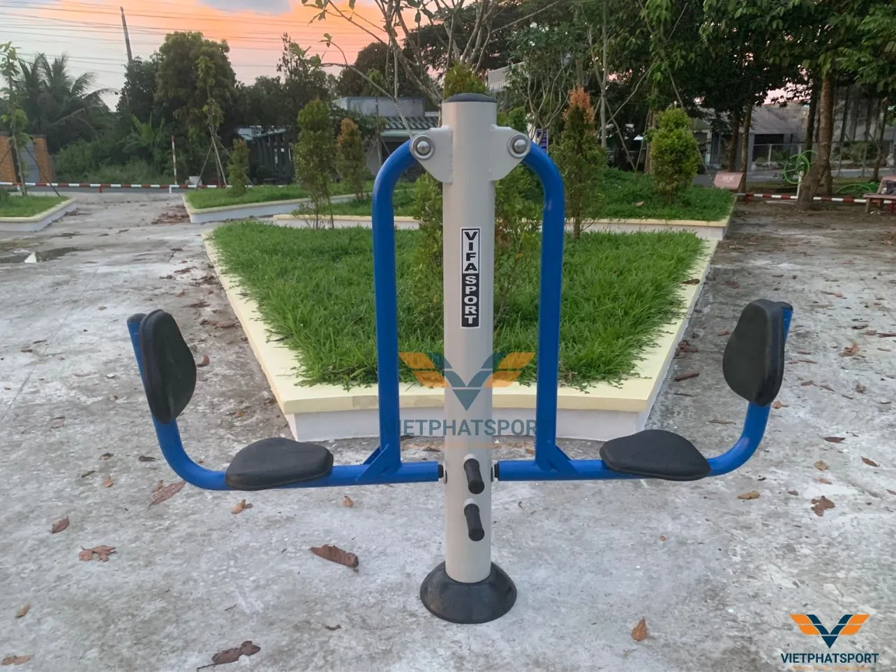 Dự án lắp đặt Thiết bị công viên đã được UBND Xã Thạnh Trị, Long An triển khai nhân dịp 50 năm ngày giải phóng Miền Nam