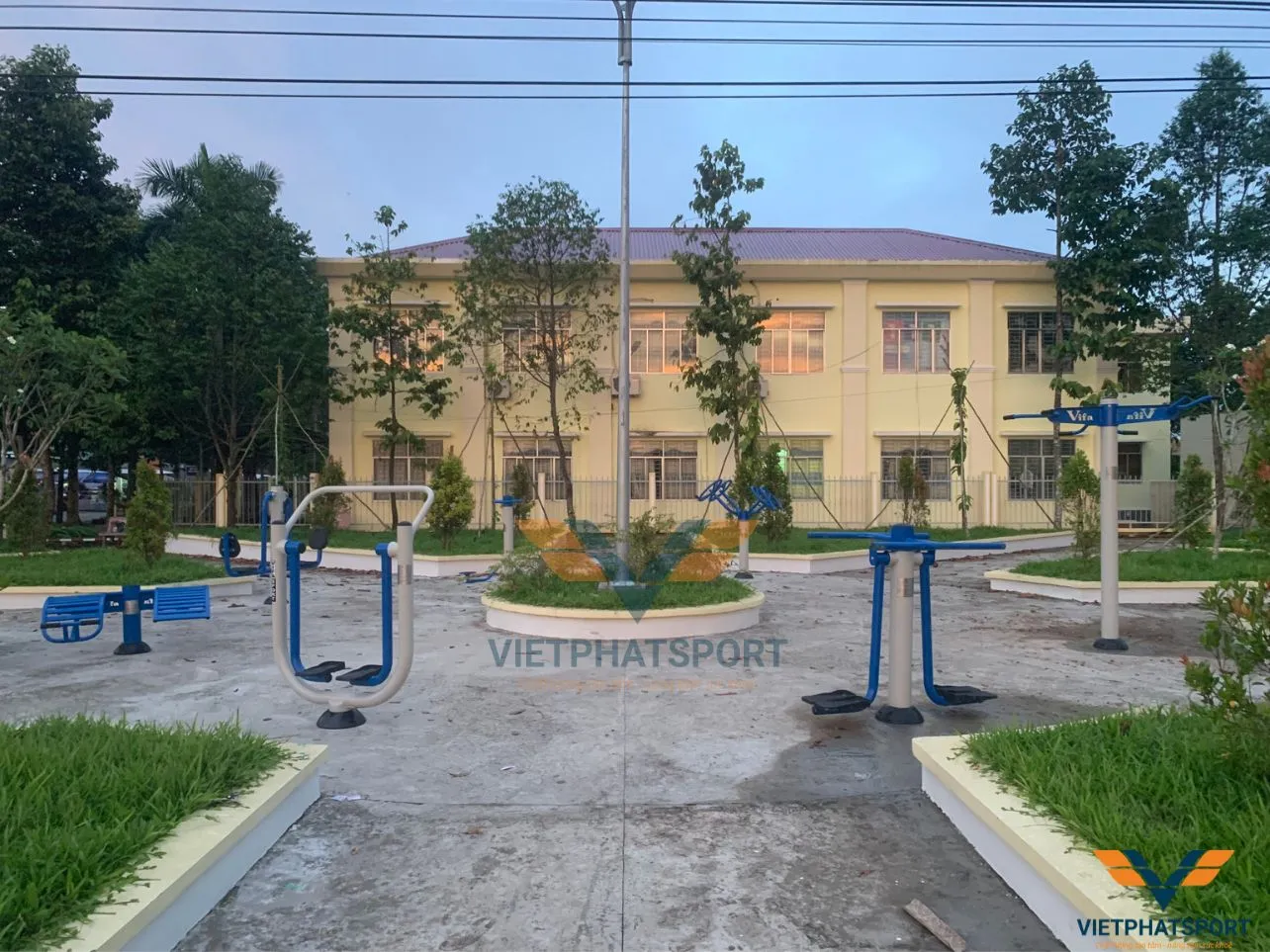 Dự án lắp đặt Thiết bị công viên đã được UBND Xã Thạnh Trị, Long An triển khai nhân dịp 50 năm ngày giải phóng Miền Nam