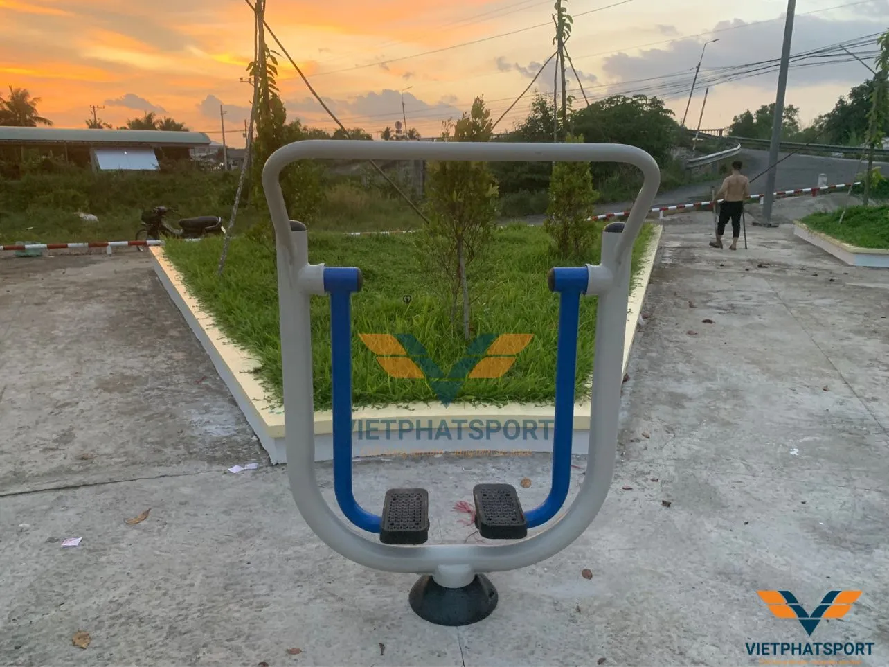 Dự án lắp đặt Thiết bị công viên đã được UBND Xã Thạnh Trị, Long An triển khai nhân dịp 50 năm ngày giải phóng Miền Nam