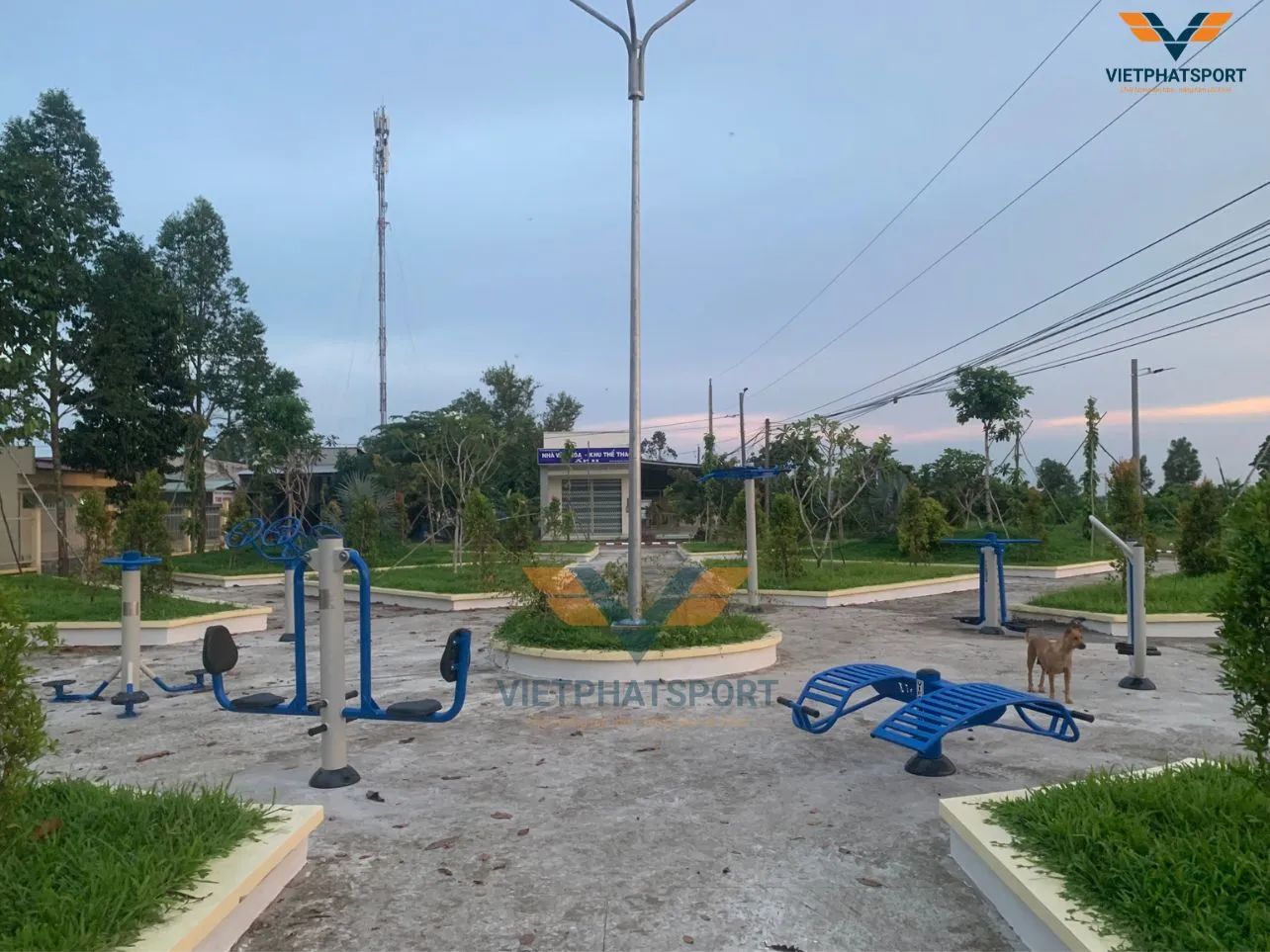 Dự án lắp đặt Thiết bị công viên đã được UBND Xã Thạnh Trị, Long An triển khai nhân dịp 50 năm ngày giải phóng Miền Nam