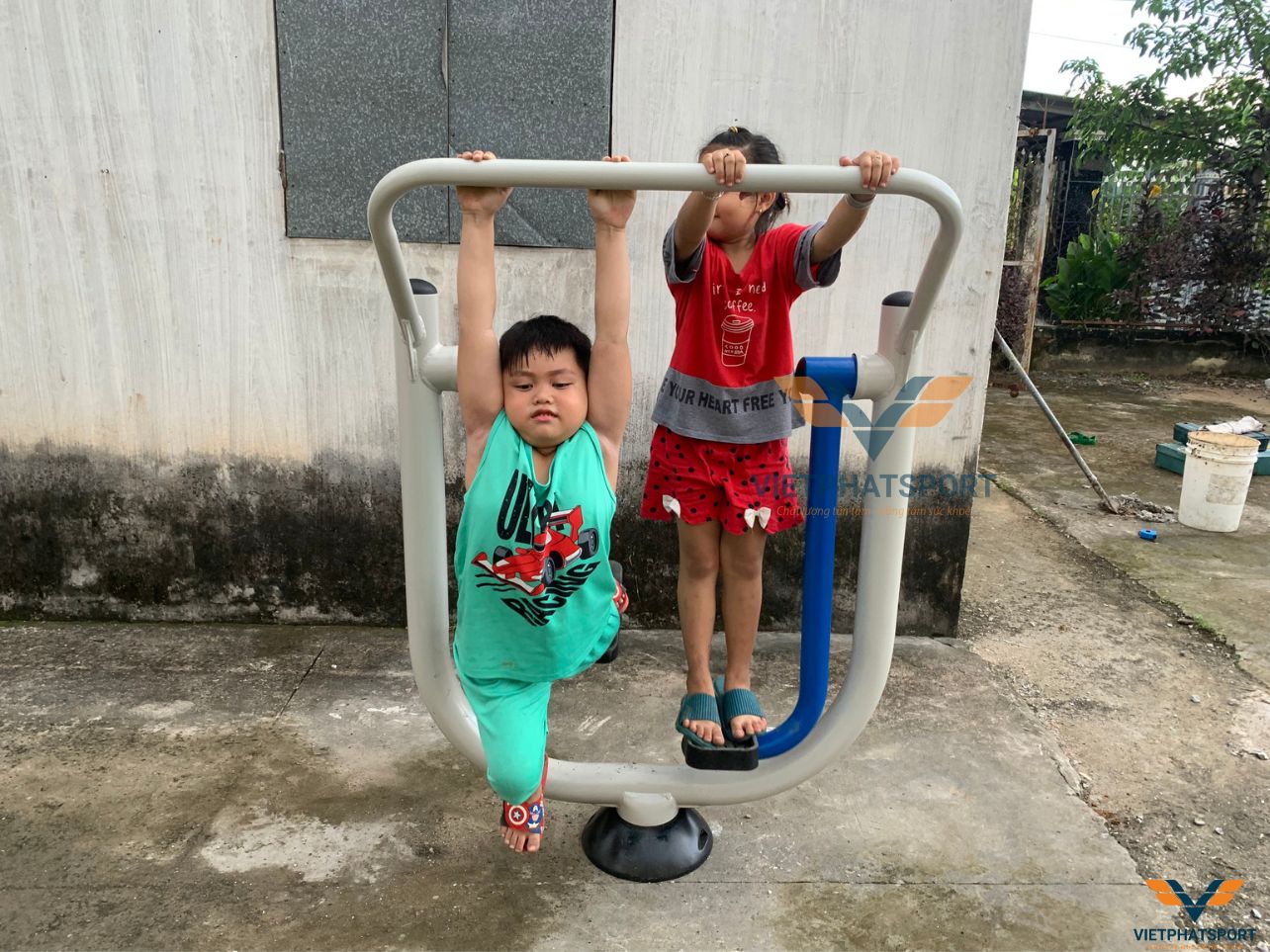 Dự án lắp đặt thiết bị công viên ngoài trời đã về tới các ấp của Xã Đăng Hưng Phước, Tiền Giang