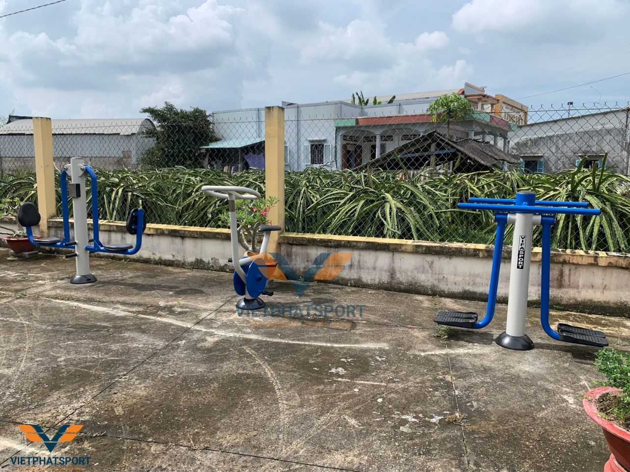 Dự án lắp đặt thiết bị công viên ngoài trời đã về tới các ấp của Xã Đăng Hưng Phước, Tiền Giang