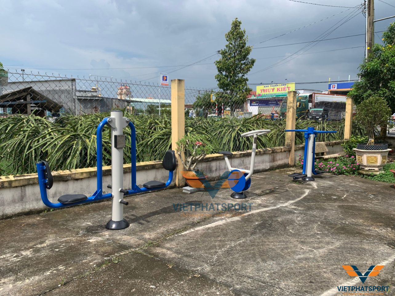 Dự án lắp đặt thiết bị công viên ngoài trời đã về tới các ấp của Xã Đăng Hưng Phước, Tiền Giang