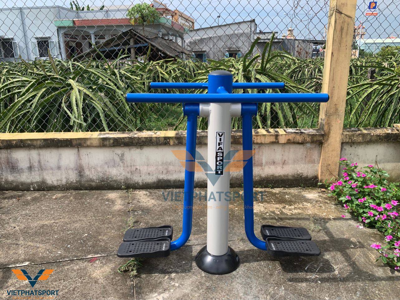 Dự án lắp đặt thiết bị công viên ngoài trời đã về tới các ấp của Xã Đăng Hưng Phước, Tiền Giang