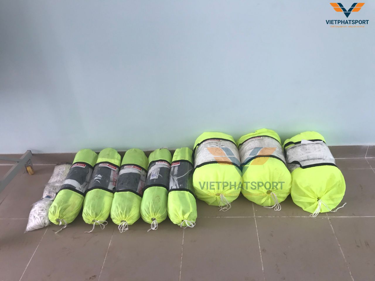 Dụng cụ thể thao học đường đã được BGH Trường THCS Long Đức, Đồng Nai đầu tư lắp đặt cho học sinh