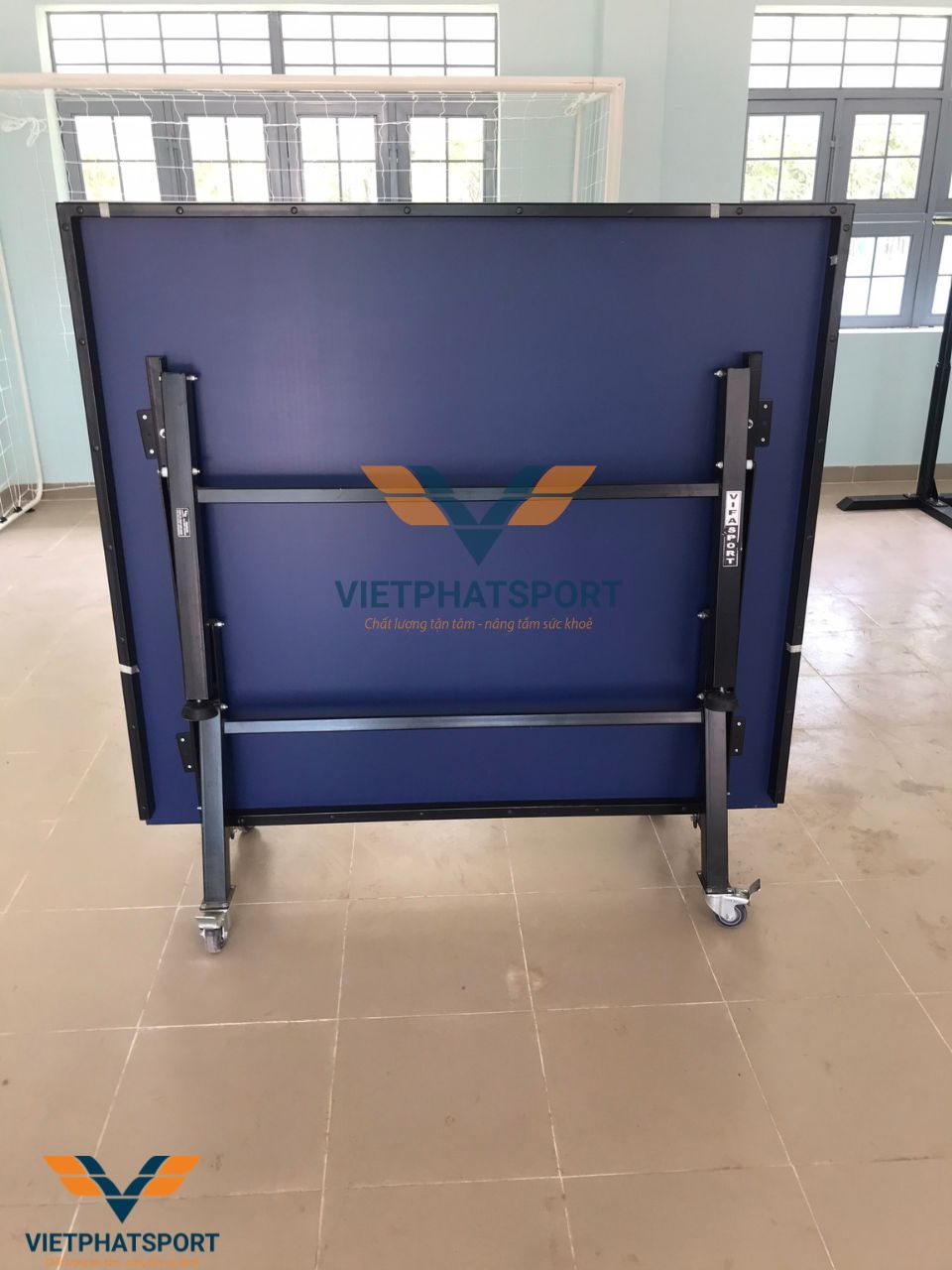 Dụng cụ thể thao học đường đã được BGH Trường THCS Long Đức, Đồng Nai đầu tư lắp đặt cho học sinh