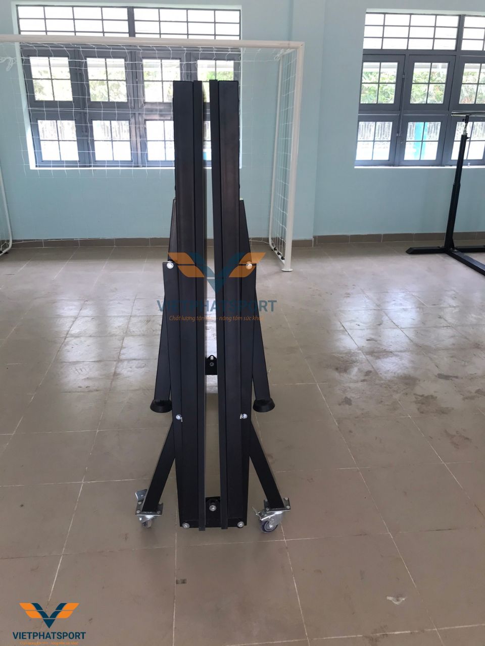 Dụng cụ thể thao học đường đã được BGH Trường THCS Long Đức, Đồng Nai đầu tư lắp đặt cho học sinh