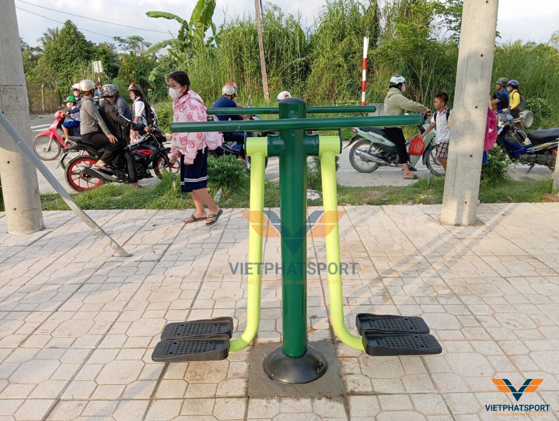 Hoàn thành lắp đặt dự án dụng cụ thể thao ngoài trời tại Xã Phong Hòa - tỉnh Đồng Tháp