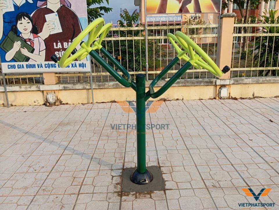 Hoàn thành lắp đặt dự án dụng cụ thể thao ngoài trời tại Xã Phong Hòa - tỉnh Đồng Tháp