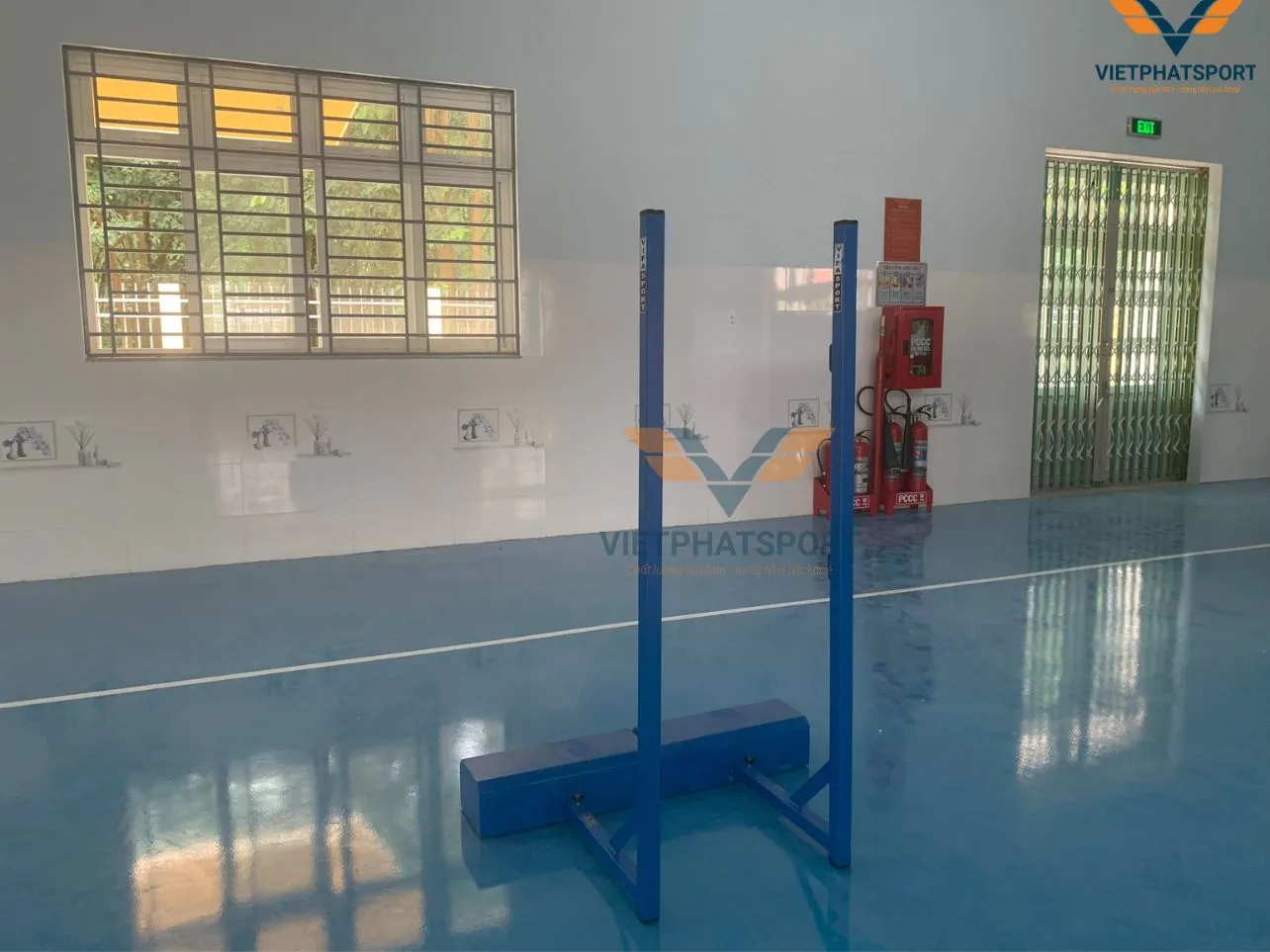 Trường THPT Thanh Tuyền, Bình Dương mua sắm thiết bị thể thao cho nhà thi đấu đa năng