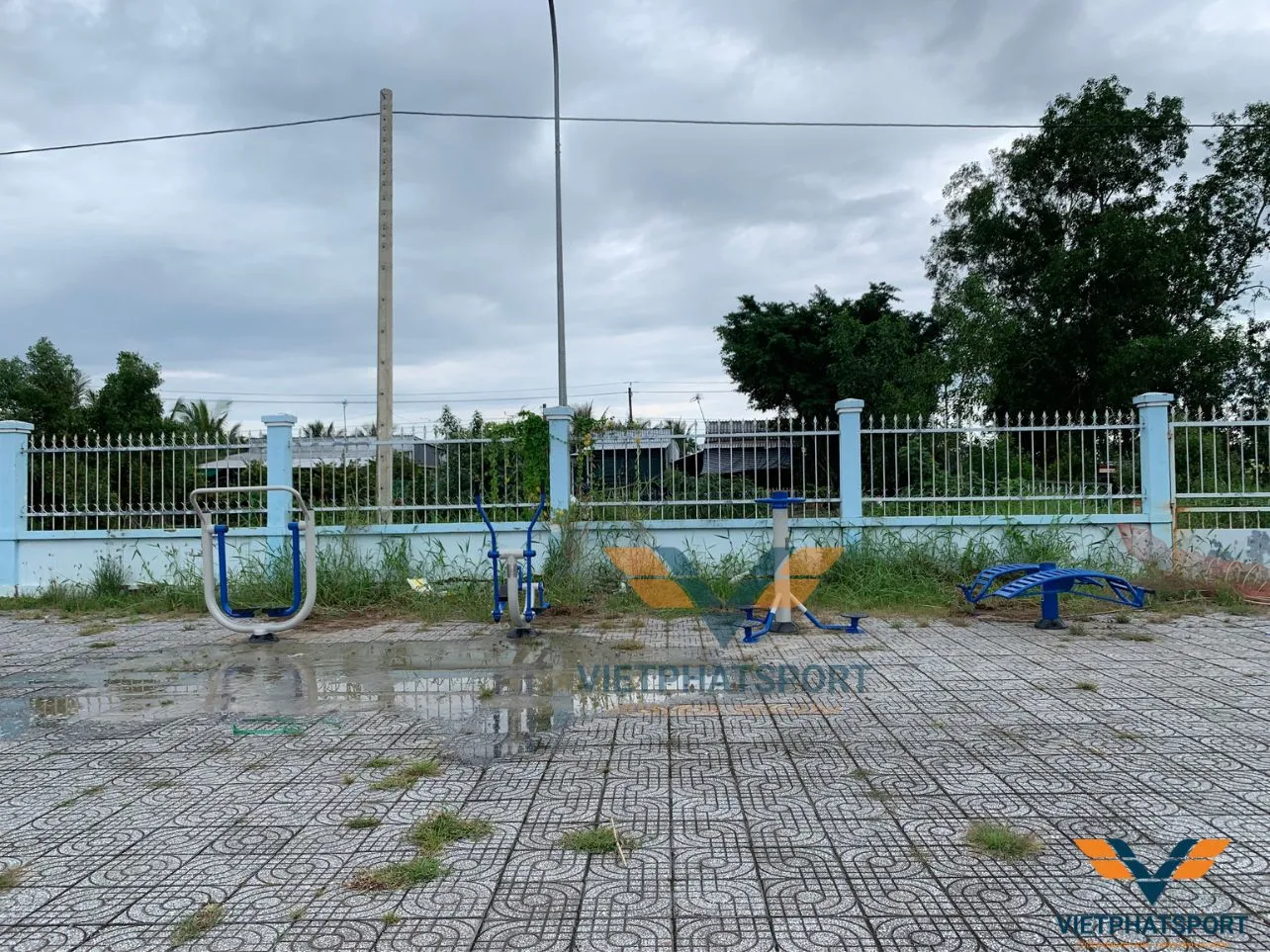 Việt Phát Sport được UBND xã Thông Lạc - Cà Mau tin tưởng chọn làm nhà thầu cung cấp thiết bị thể dục ngoài trời