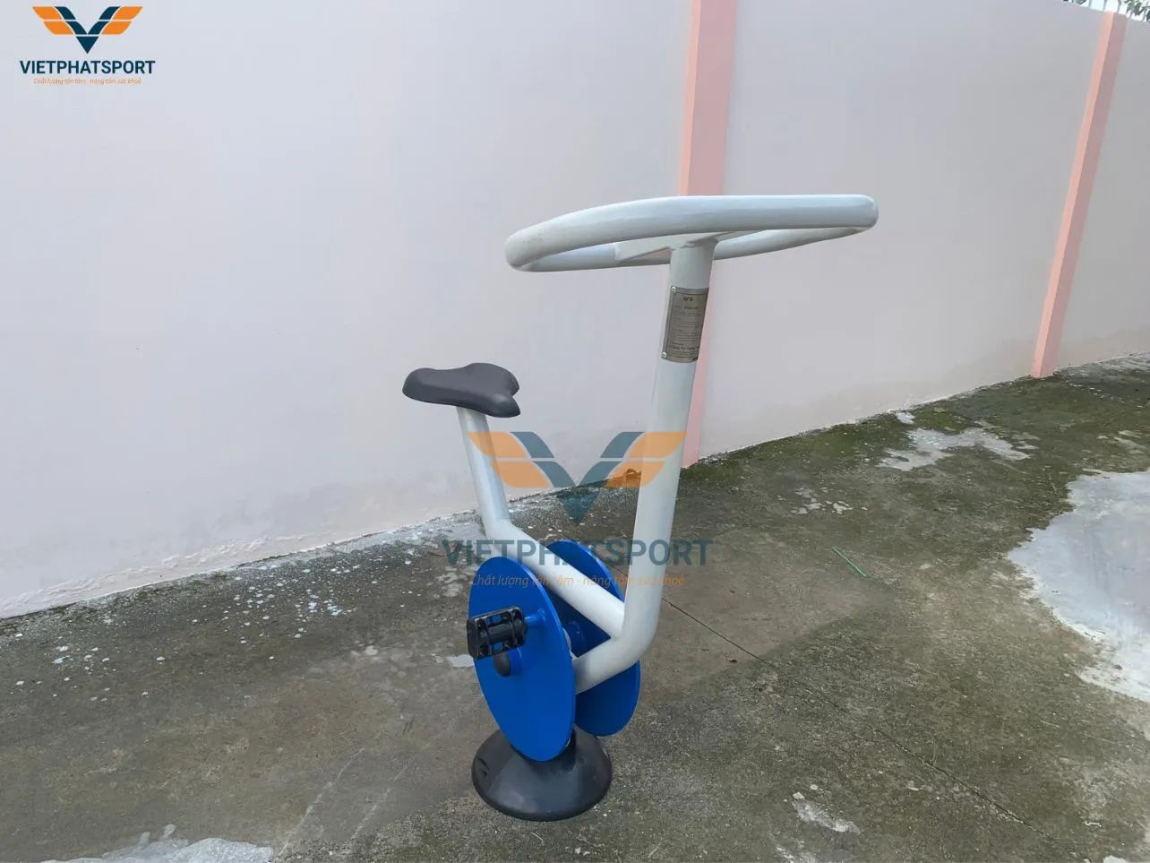 Xã Hòa Định - Tiền Giang đón nhận tiêu chí nông thôn mới với các máy tập thể thao ngoài trời do Việt Phát sport lắp đặt