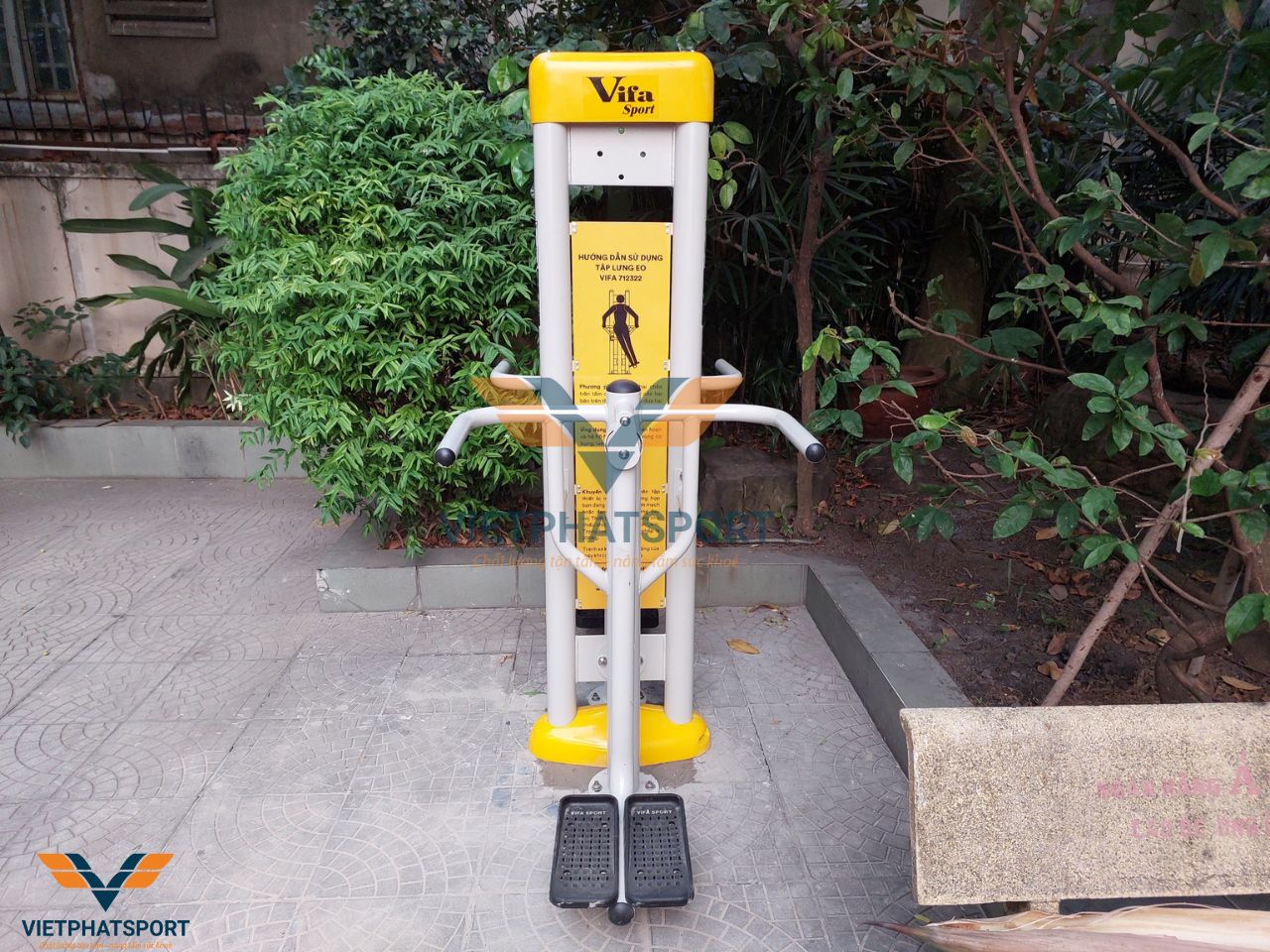 Hoàn thành lắp đặt dụng cụ thể dục ngoài trời tại Chung cư ACB, TP. HCM