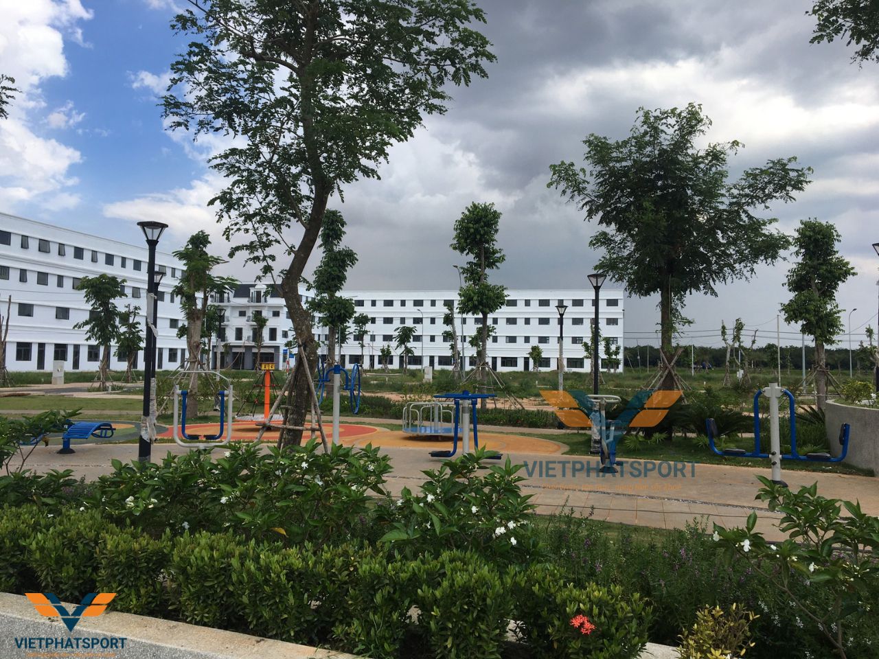 Khu đô thị STC Long Thành trang bị thiết bị thể thao ngoài trời 