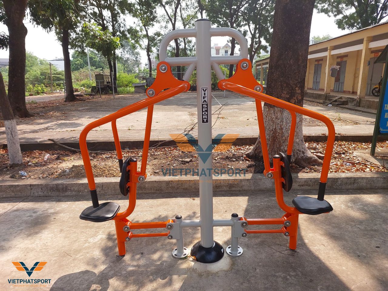 Lắp Đặt Dụng Cụ Thể Thao Ngoài Trời Tại Nhà Máy A29, Đồng Nai