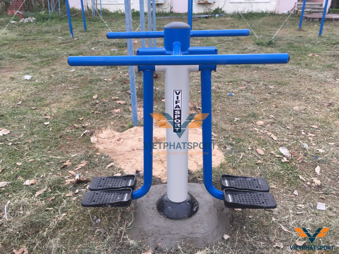 Lắp Đặt Thiết Bị Thể Thao Ngoài Trời Tại Công An Tỉnh Phú Yên