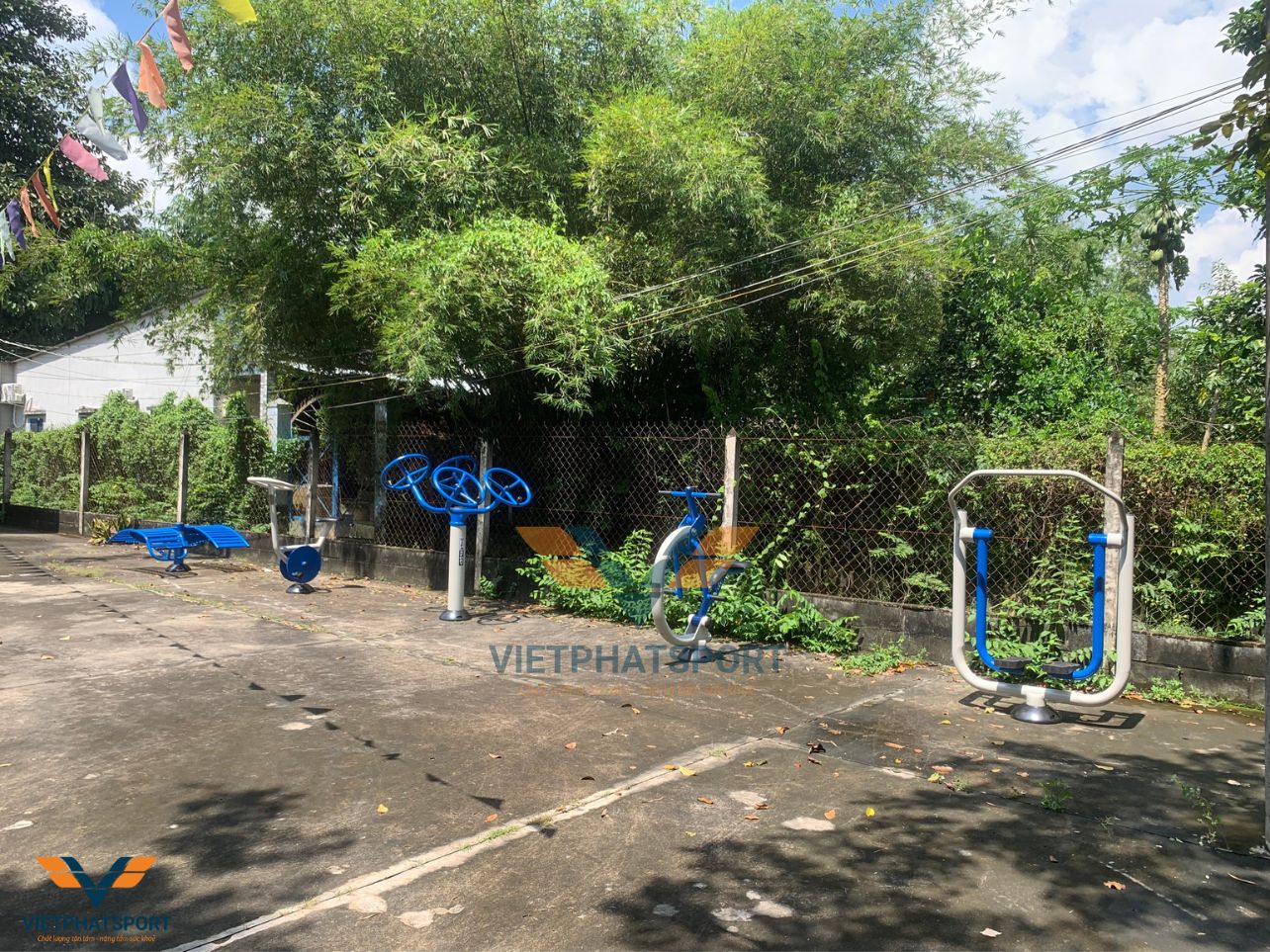 Phú Hòa Đông (TP.HCM) đưa vào sử dụng 2 khu máy tập ngoài trời