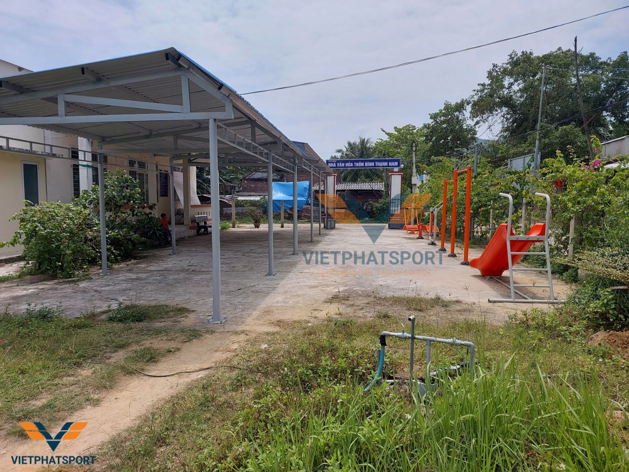 Phú Yên: Xã Xuân Bình lắp đặt thiết bị thể dục thể thao cho 4 thôn