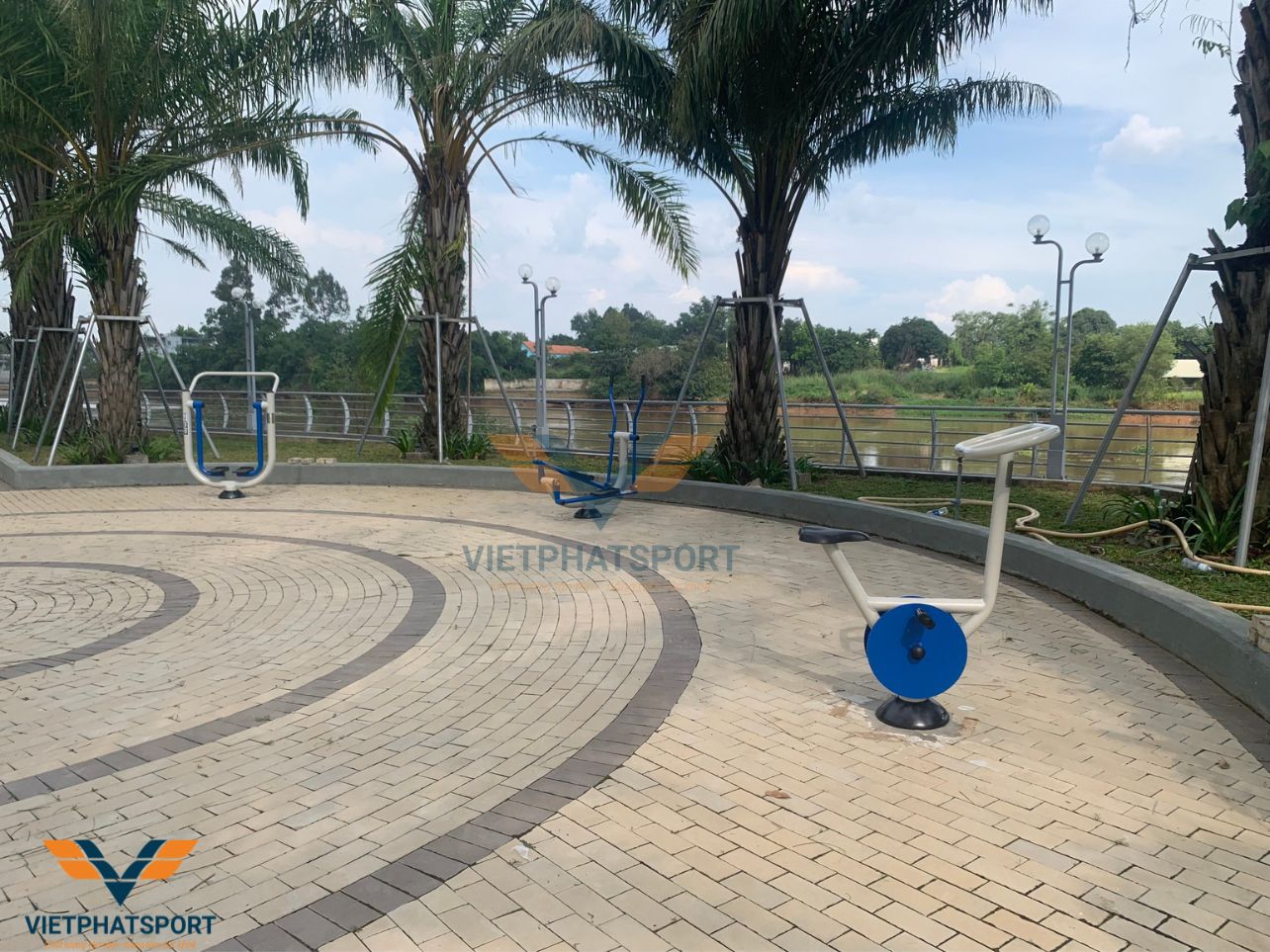 Thi Công Dụng Cụ Công Viên - Tại Biconsi Riverside, Bình Dương