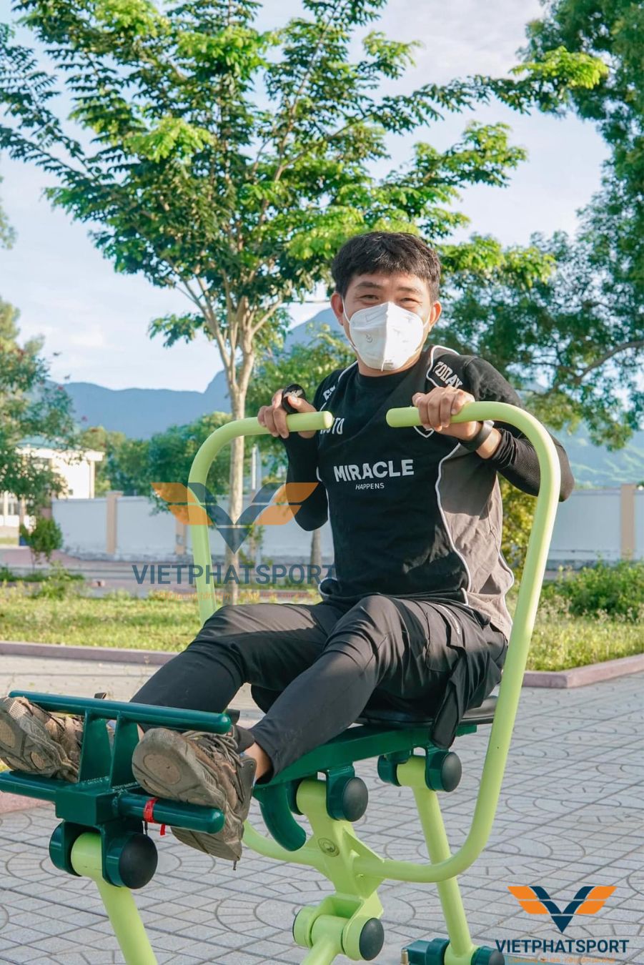 Thiết Bị Thể Thao Công Viên Góp Phần Xây Dựng Nông Thôn Mới Vân Canh