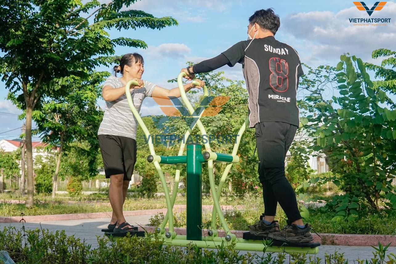 Thiết Bị Thể Thao Công Viên Góp Phần Xây Dựng Nông Thôn Mới Vân Canh