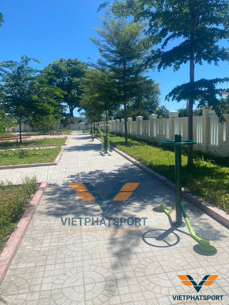 Thiết Bị Thể Thao Công Viên Góp Phần Xây Dựng Nông Thôn Mới Vân Canh