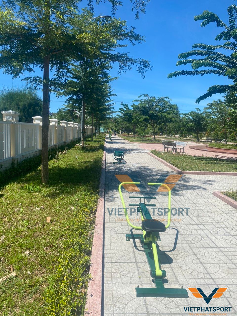 Thiết Bị Thể Thao Công Viên Góp Phần Xây Dựng Nông Thôn Mới Vân Canh