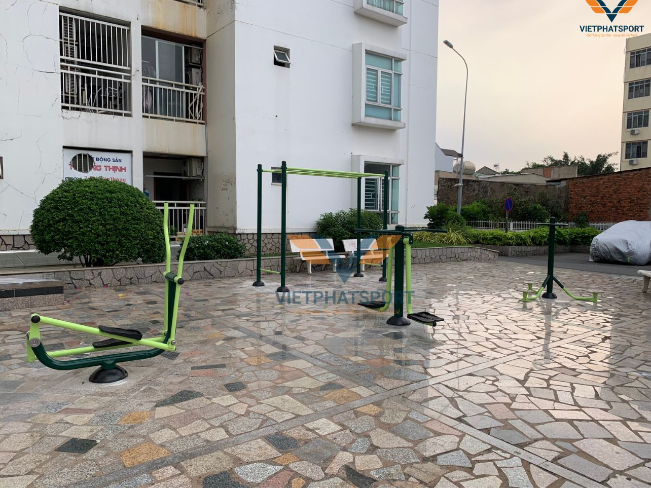 Chung Cư Hoàng Anh TP.HCM Lắp Đặt Thiết Bị Ngoài Trời