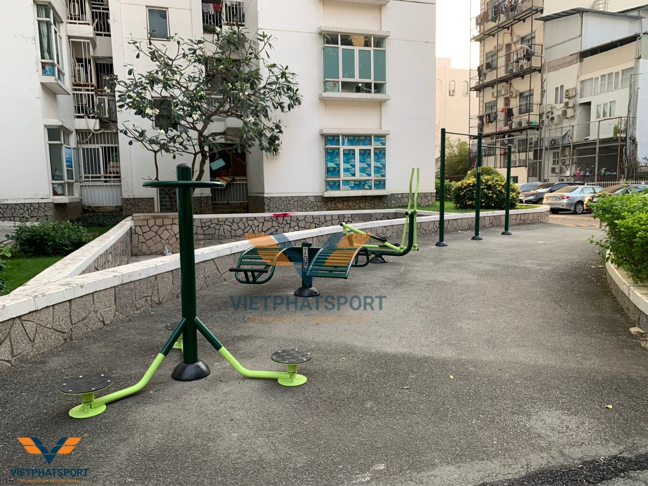 Chung Cư Hoàng Anh TP.HCM Lắp Đặt Thiết Bị Ngoài Trời