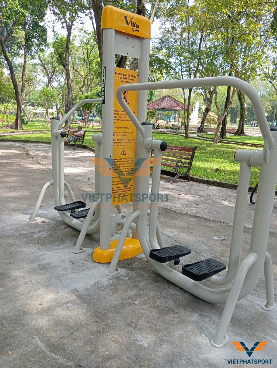 Công viên Lê Văn Tám đầu tư thêm thiết bị thể thao ngoài trời