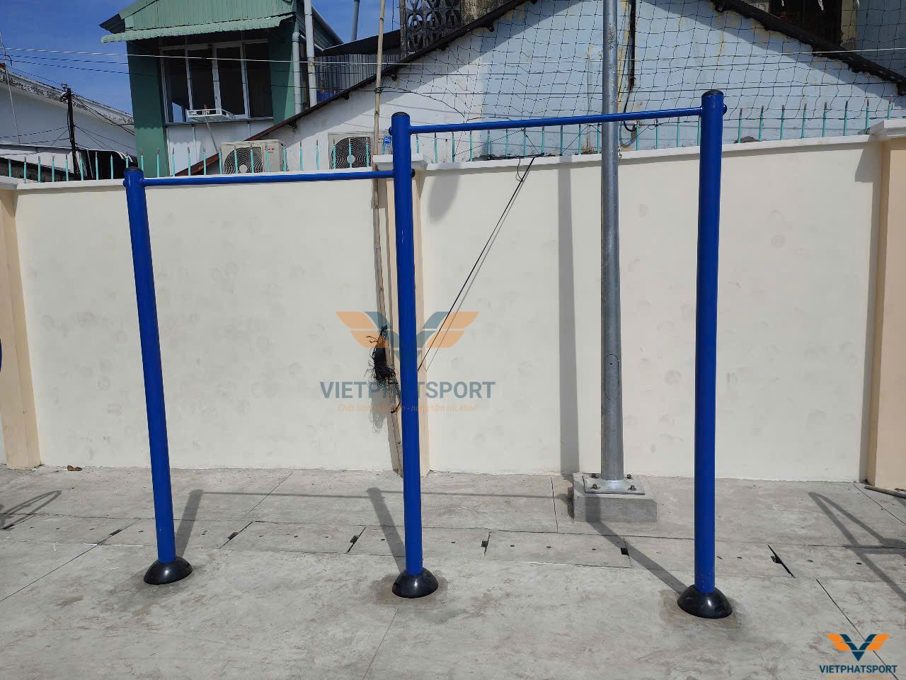 Dụng cụ thể thao ngoài trời tại Nhà văn hóa Cái Bè Tiền Giang