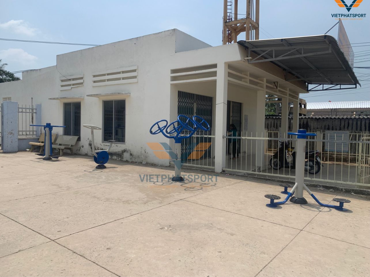 Hoàn Thành Lắp Đặt Máy Tập Công Cộng Tại Xã Bình Phục Nhứt