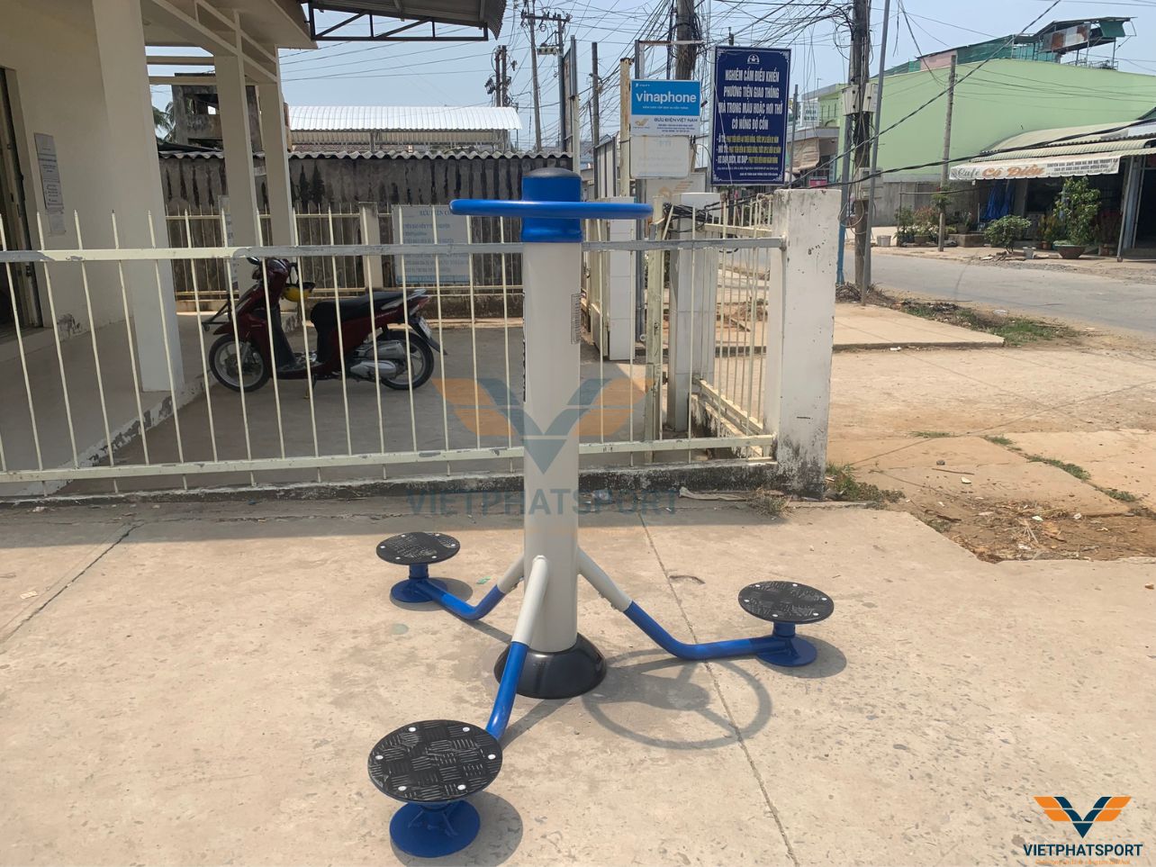 Hoàn Thành Lắp Đặt Máy Tập Công Cộng Tại Xã Bình Phục Nhứt