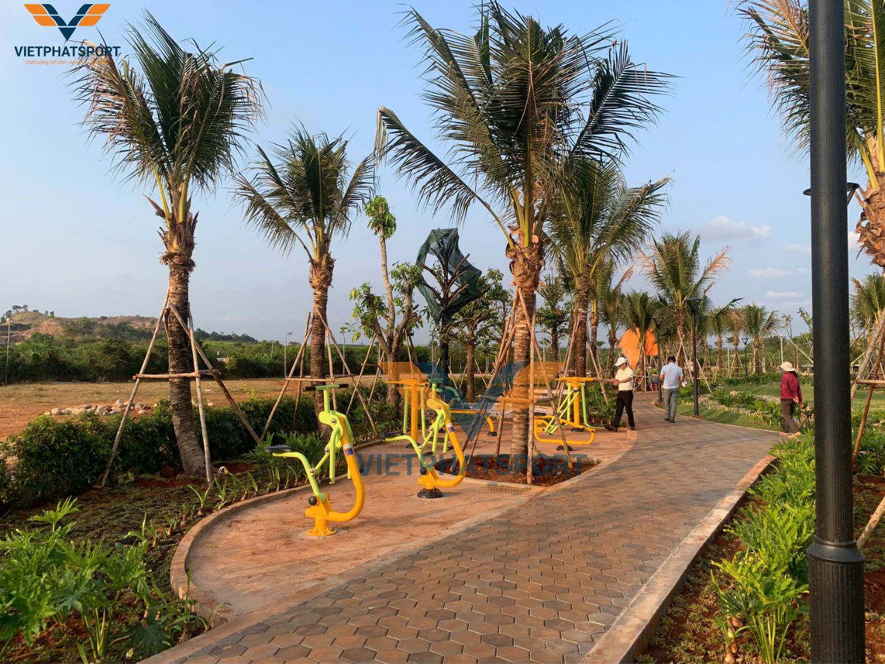 Thiết bị thể thao ngoài trời tại dự án Lumian Village