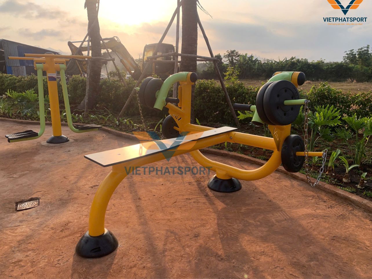 Thiết bị thể thao ngoài trời tại dự án Lumian Village