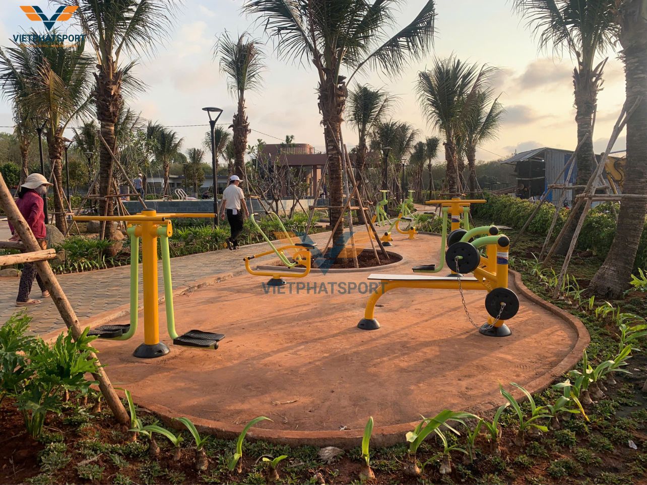 Thiết bị thể thao ngoài trời tại dự án Lumian Village