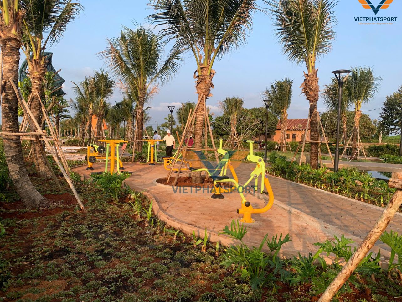 Thiết bị thể thao ngoài trời tại dự án Lumian Village