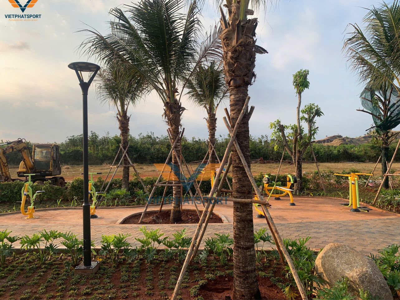 Thiết bị thể thao ngoài trời tại dự án Lumian Village