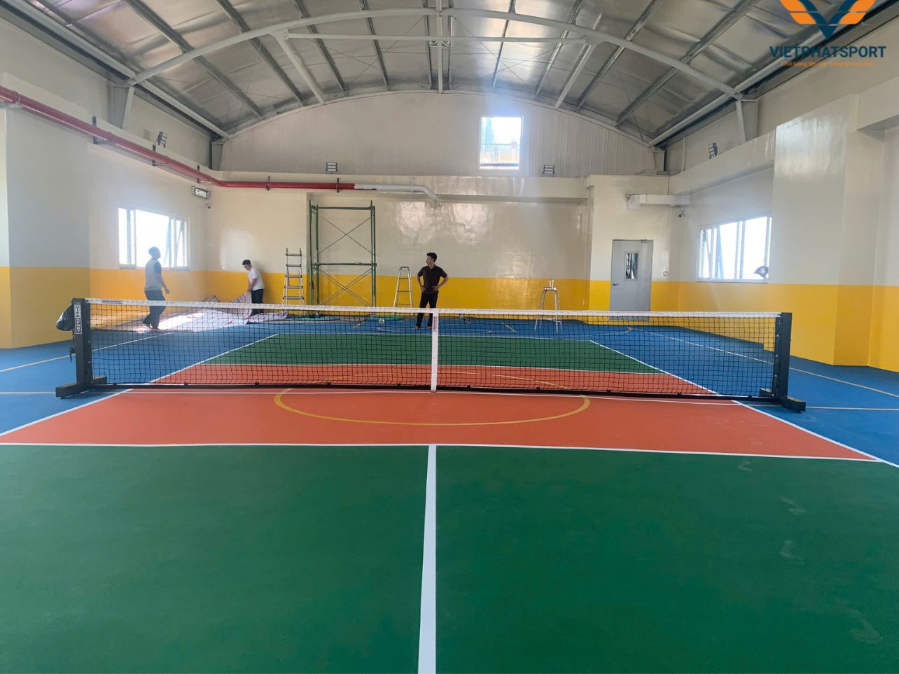Trụ Lưới Pickleball Tại Trường ĐH Kinh Tế - Tài Chính TP.HCM