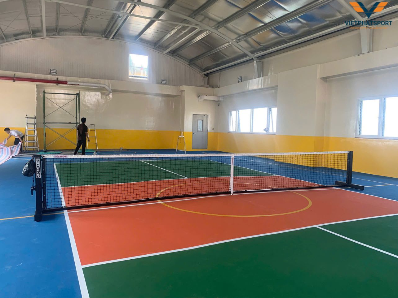 Trụ Lưới Pickleball Tại Trường ĐH Kinh Tế - Tài Chính TP.HCM