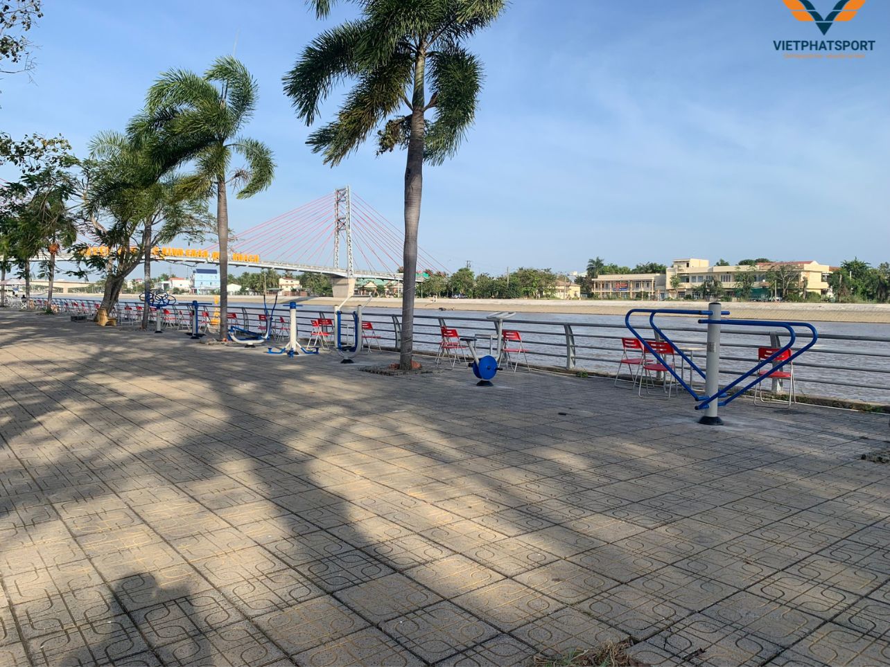 TT Chợ Gạo, Tiền Giang Đạt Chuẩn Nông Thôn Mới Nâng Cao Với Máy Tập Ngoài Trời
